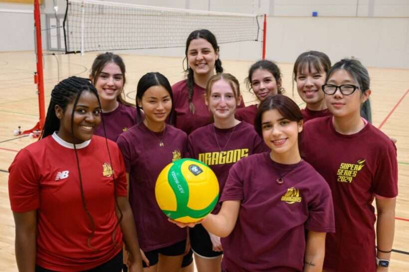 Volleyball team University of Westminster